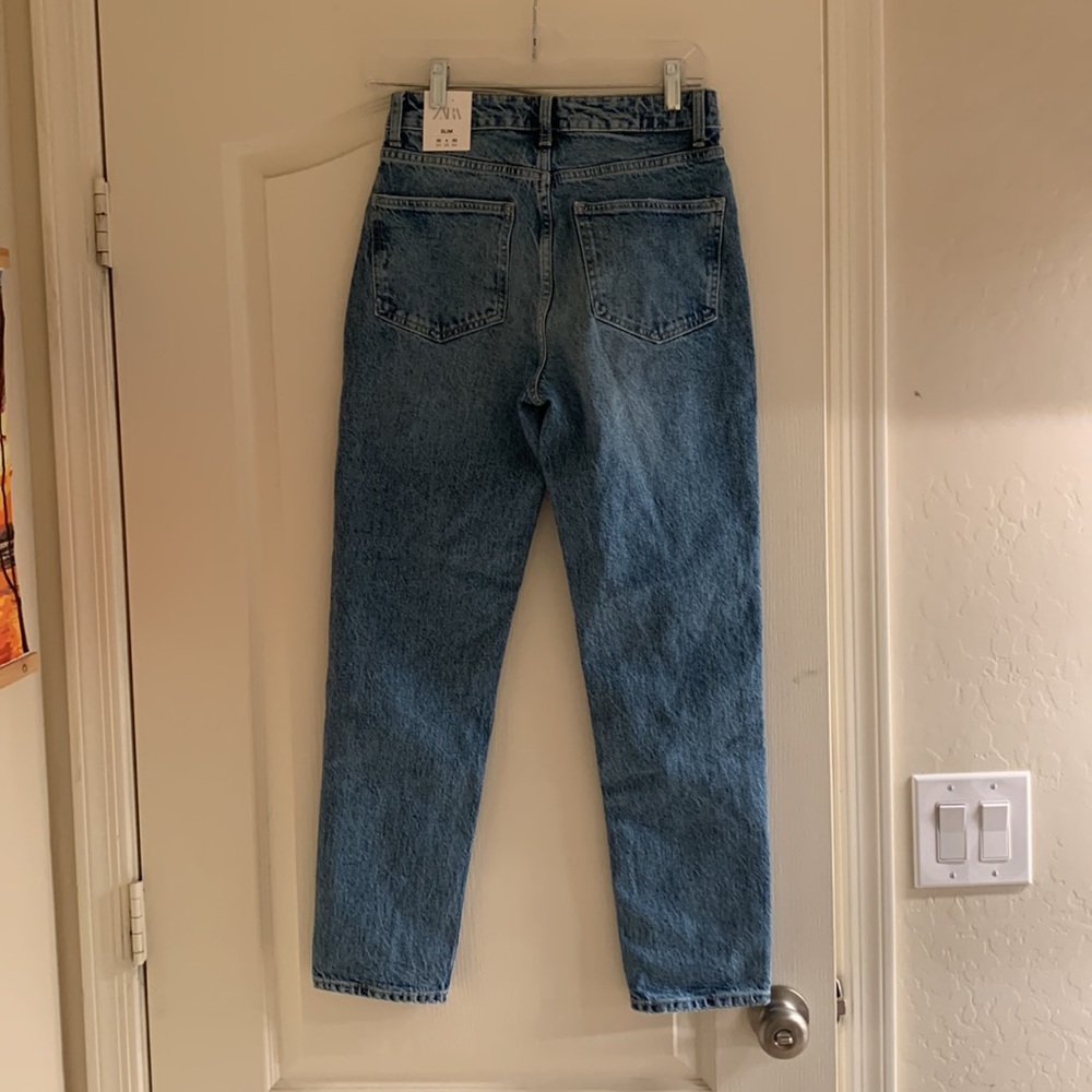 Zara slim high waisted jeans - Picture 3 of 6
